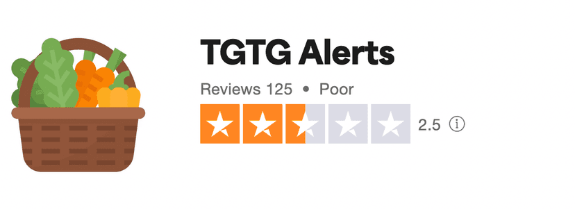 Immagine hero delle recensioni degli avvisi TGTG