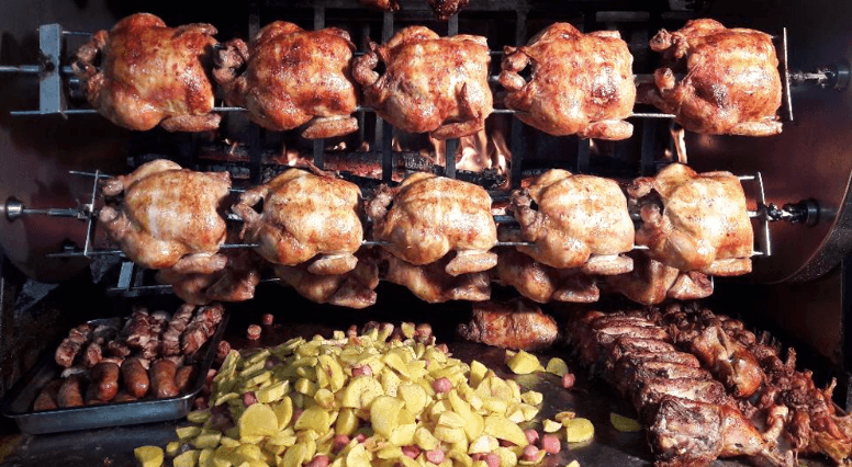 Girarrosto polli e contorni | Napoli