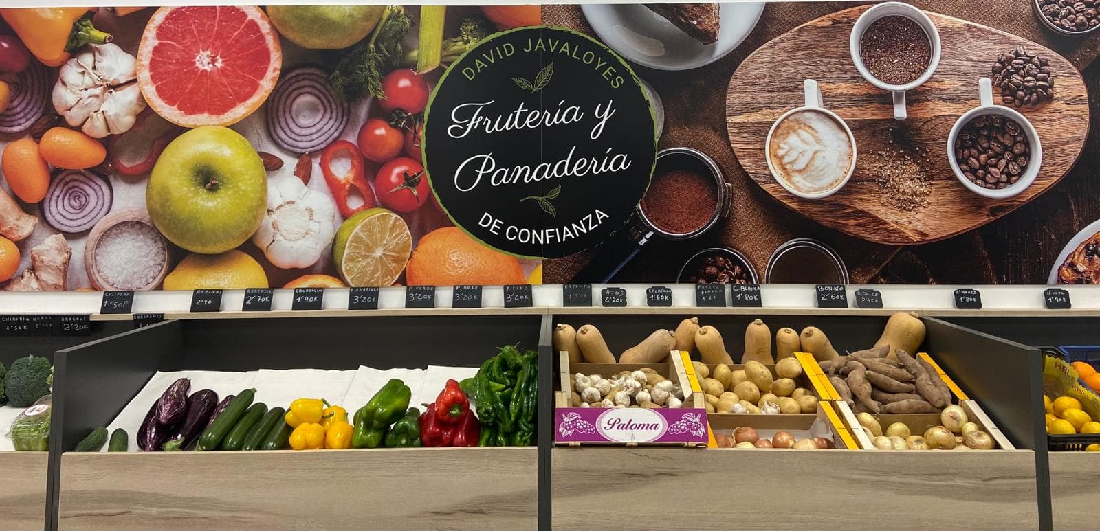 Frutería y Panadería de confianza