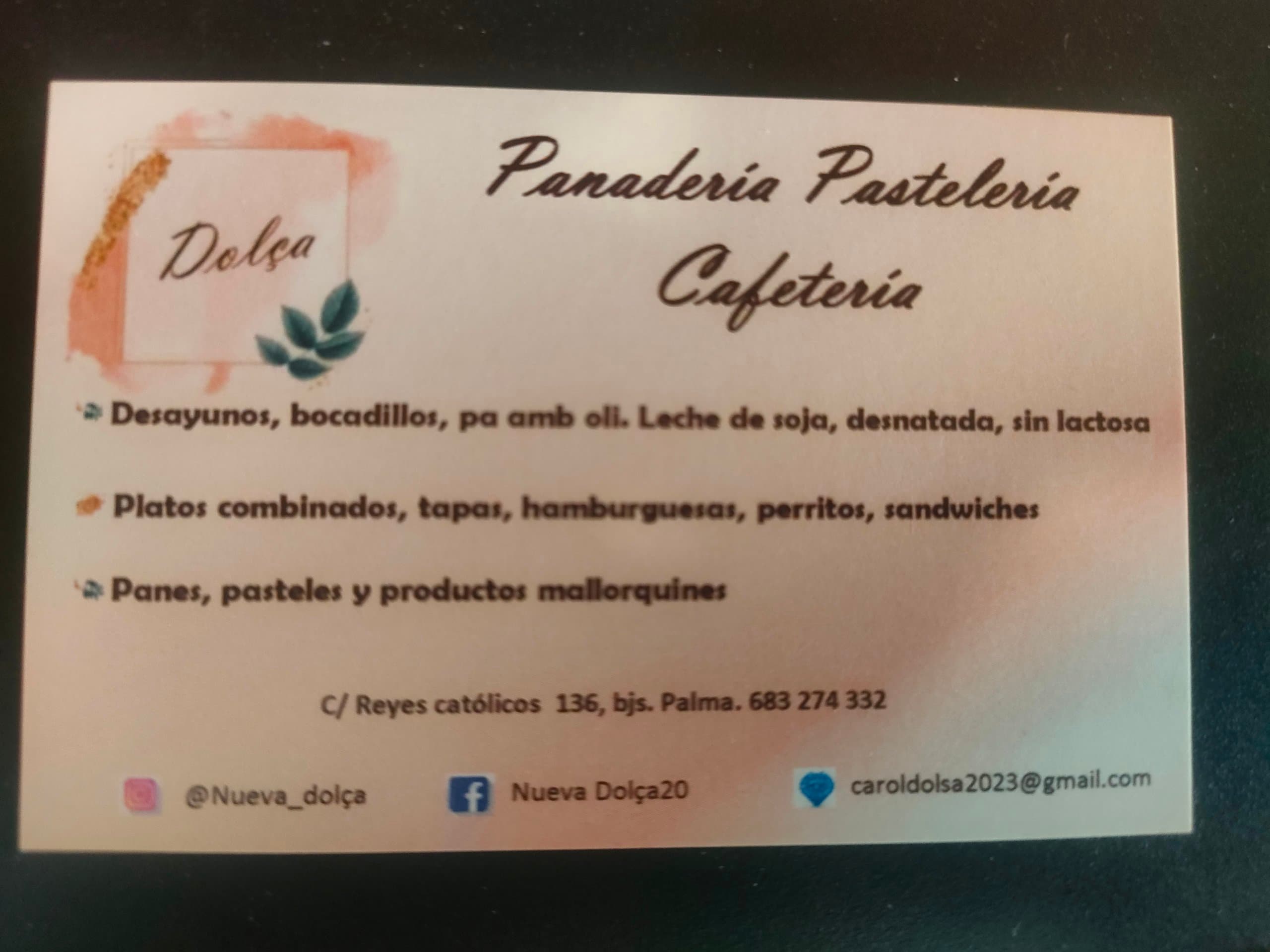 Cafetería Panadería Dolça